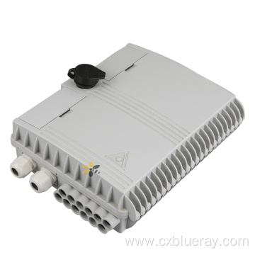 16 Core FTTA NAP CTO de la caja de terminales de fibra optica Terminal Nap caja con tipo Micro PLC Splitter
